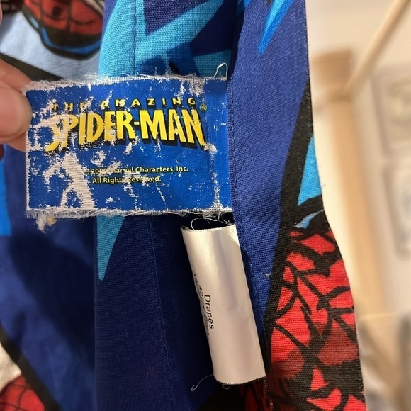 Marvel Spider Man Window Curtain Panels Size 42X63 - Picture 9 of 12